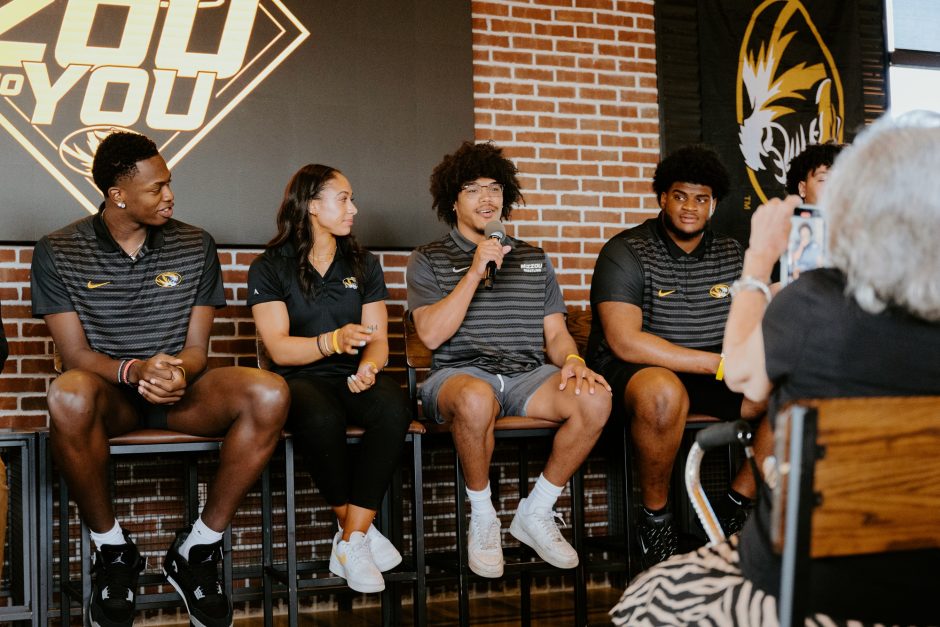 group of student-athletes
